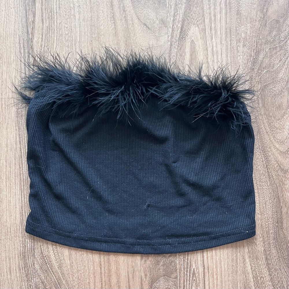 Black Shein Tube Top